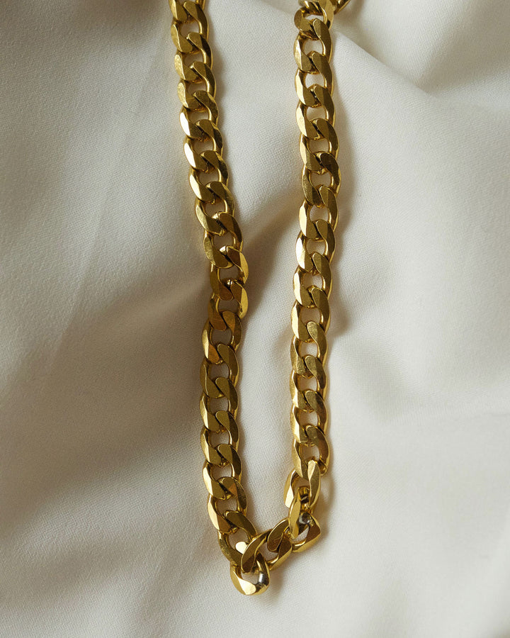 18K gold plated - Link Chain Necklace (Back in stock) - Katherynloche