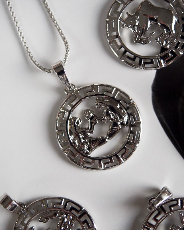 Devine - Zodiac Silver Necklace (Limited Stock) - Katherynloche