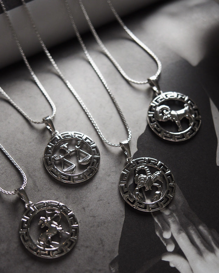 Devine - Zodiac Silver Necklace (Limited Stock) - Katherynloche