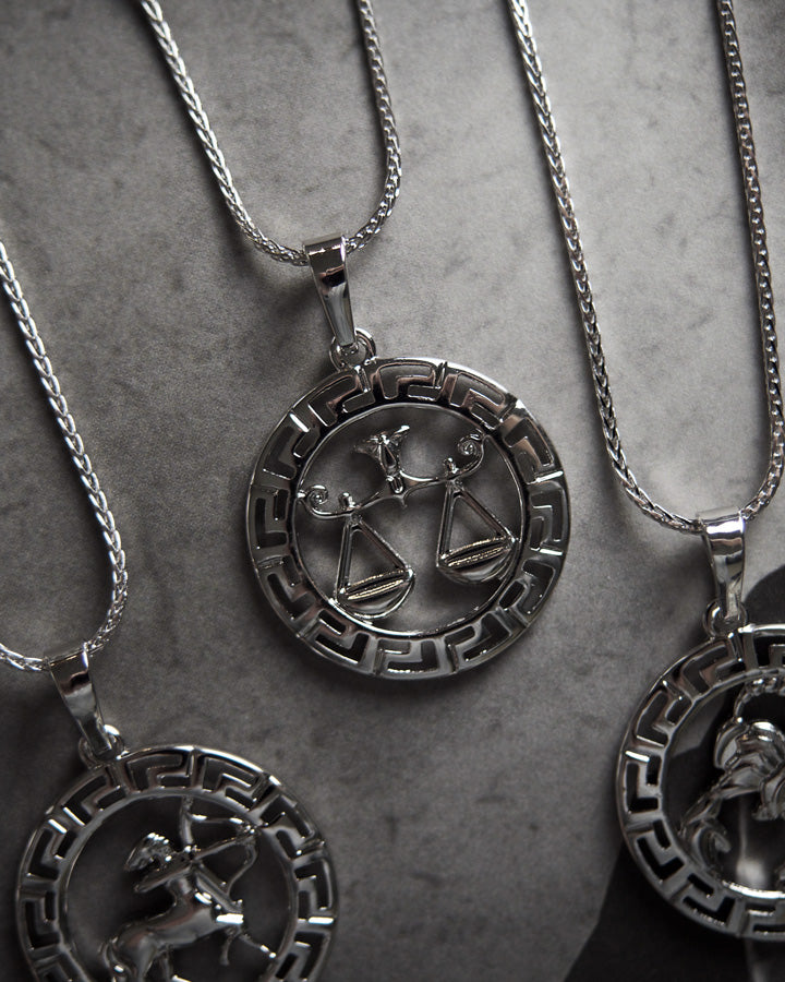 Devine - Zodiac Silver Necklace (Limited Stock) - Katherynloche